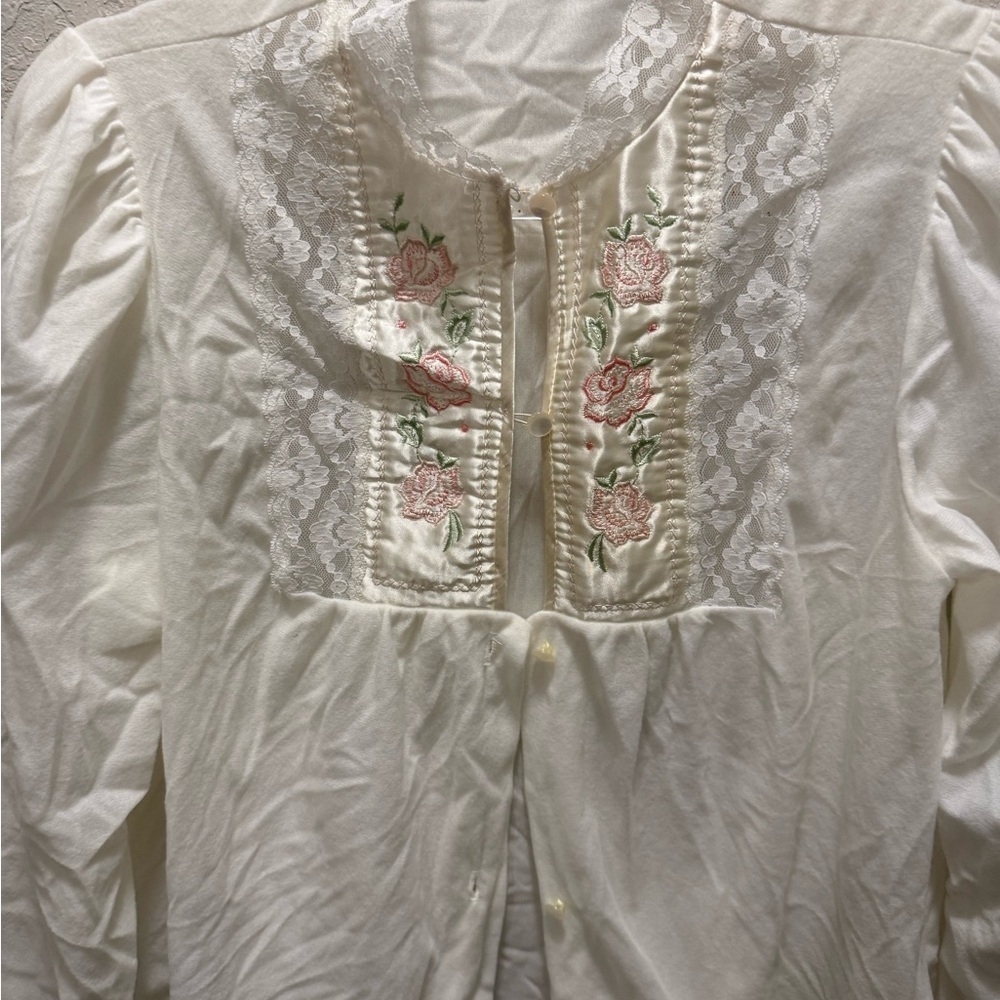 Movie star lingerie 1960’s Vintage Kimono Top size Med made in USA